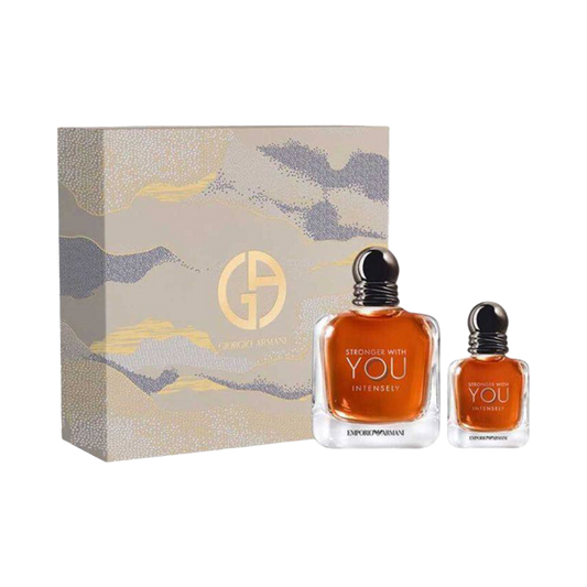 Giorgio Armani Stronger With You Intensily Men's Gift Set