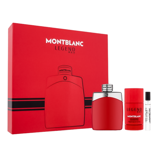 Mont Blanc Legend Red Gift Set Pour Homme - 2 Versions