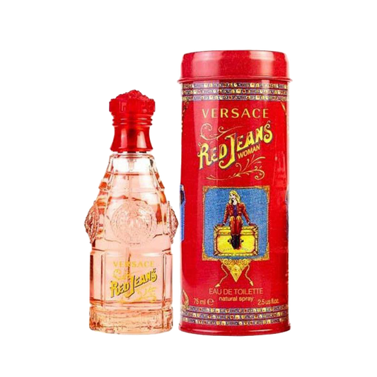 Versace Red Jeans Eau De Toilette Pour femme - 75ml
